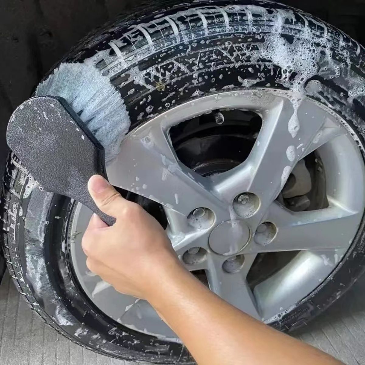แปรงทำความสะอาดล้อรถแปรงทำความ - Car Cleaning Brush บทวิจารณ์และราคา