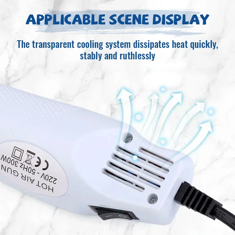 HOT AIR GUN 220V บัดกรีอุณหภูม - Dryer Car Blower บทวิจารณ์และราคา