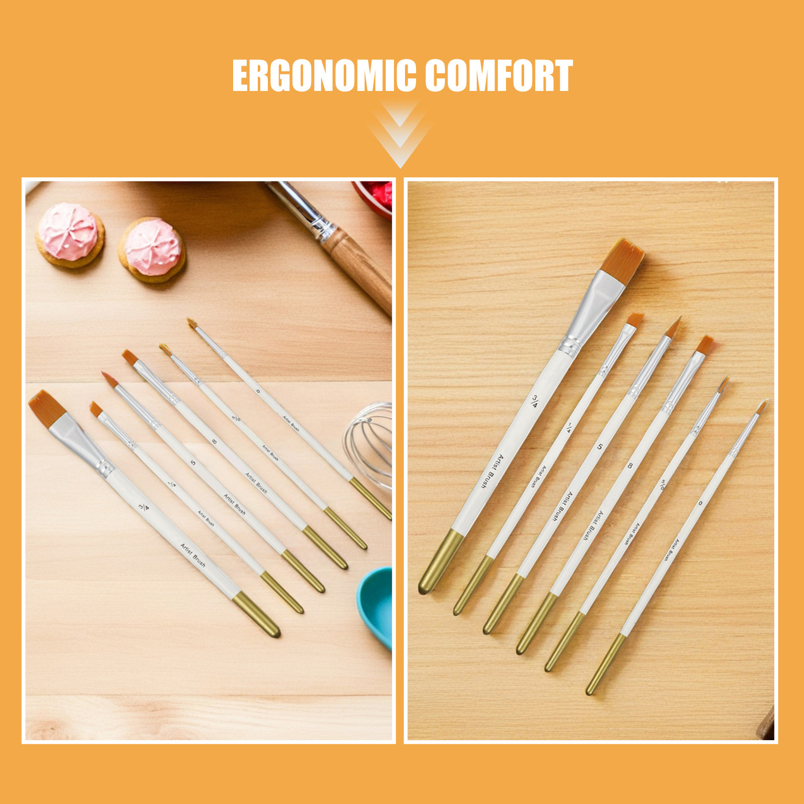 ชุดแปรงแต่งหน้าเค้ก 12 ชิ้น ชุ - Detailing Brush Set บทวิจารณ์และราคา