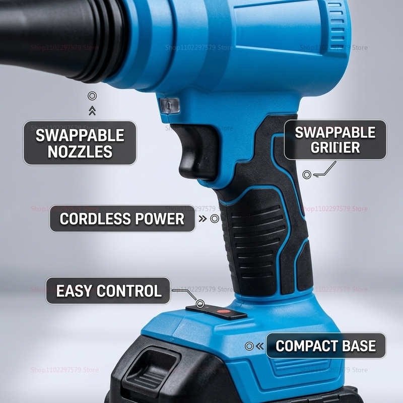 พัดลมเทอร์โบไร้แปรงถ่านแบบไร้ส - Dryer Car Blower บทวิจารณ์และราคา